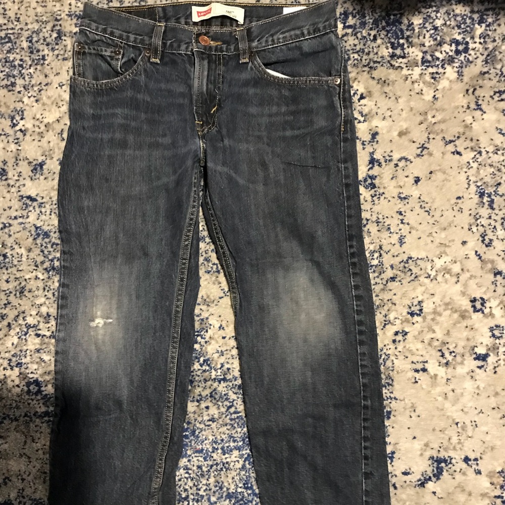 Boys Levi 505 straight jeans